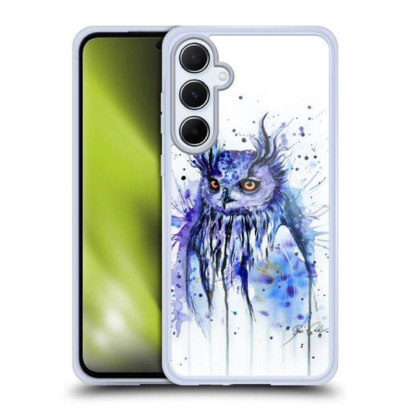 Pixie Cold Animals Secrets Soft Gel Case for Samsung Galaxy A55 5G
