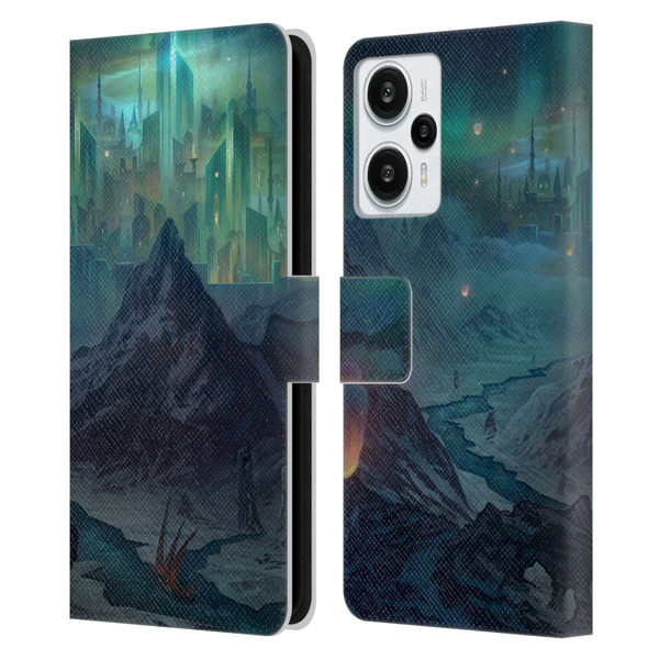 Alyn Spiller Environment Art Northern Kingdom Leather Book Wallet Case Cover For Xiaomi Redmi Note 12T