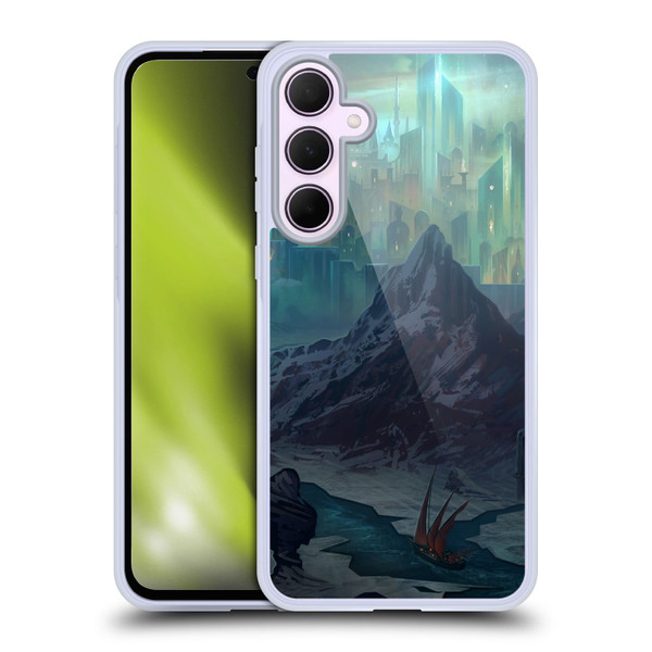 Alyn Spiller Environment Art Northern Kingdom Soft Gel Case for Samsung Galaxy A35 5G