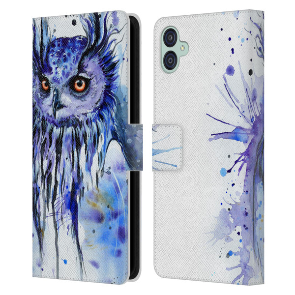 Pixie Cold Animals Secrets Leather Book Wallet Case Cover For Samsung Galaxy M04 5G / A04e