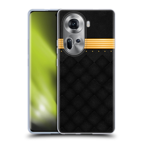 Alyn Spiller Luxury Gold Soft Gel Case for OPPO Reno11