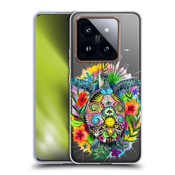 Pixie Cold Animals Turtle Life Soft Gel Case for Xiaomi 14 Pro