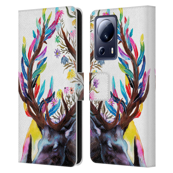 Pixie Cold Animals Memories Leather Book Wallet Case Cover For Xiaomi 13 Lite 5G