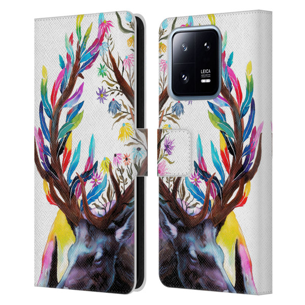 Pixie Cold Animals Memories Leather Book Wallet Case Cover For Xiaomi 13 Pro 5G