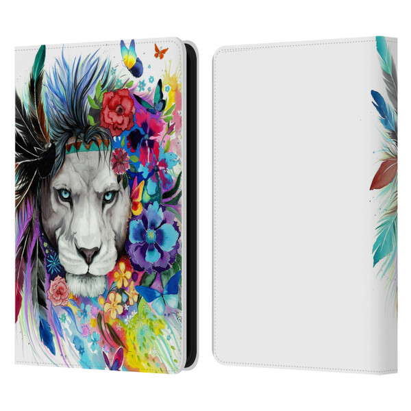Pixie Cold Cats King Of The Lions Leather Book Wallet Case Cover For Amazon Kindle 11th Gen 6in 2022