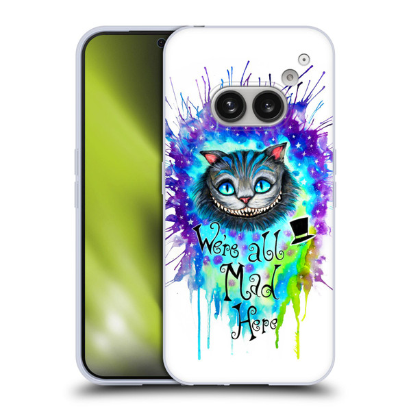 Pixie Cold Cats We Are All Mad Here Soft Gel Case for Nothing Phone (2a)