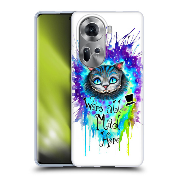 Pixie Cold Cats We Are All Mad Here Soft Gel Case for OPPO Reno11