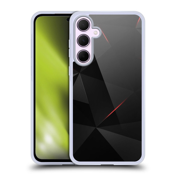 Alyn Spiller Tectonic Red Soft Gel Case for Samsung Galaxy A35 5G