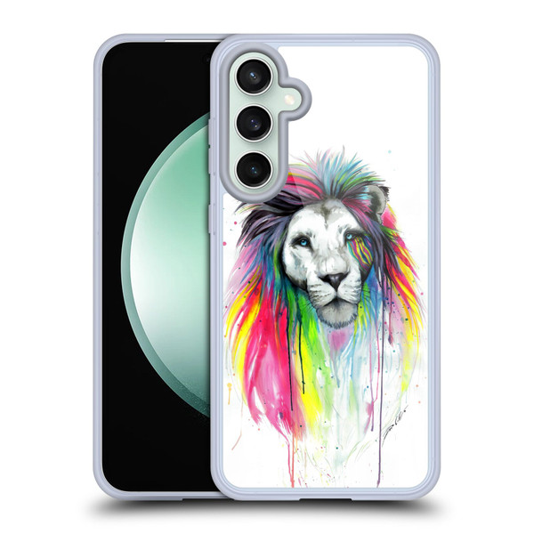 Pixie Cold Cats Rainbow Mane Soft Gel Case for Samsung Galaxy S23 FE 5G
