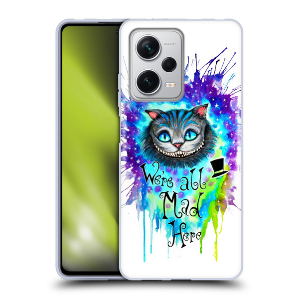 Pixie Cold Cats We Are All Mad Here Soft Gel Case for Xiaomi Redmi Note 12 Pro+ 5G