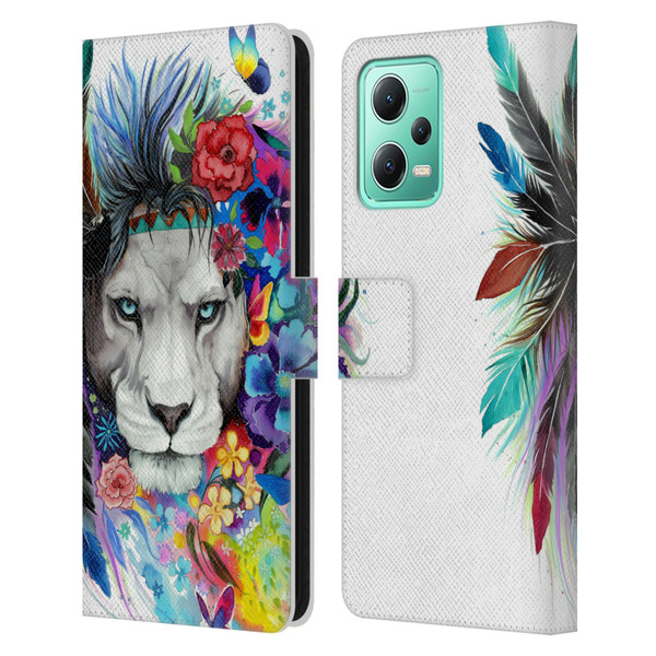 Pixie Cold Cats King Of The Lions Leather Book Wallet Case Cover For Xiaomi Redmi Note 12 5G