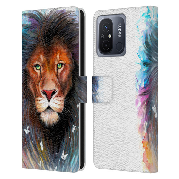 Pixie Cold Cats Sacred King Leather Book Wallet Case Cover For Xiaomi Redmi 12C