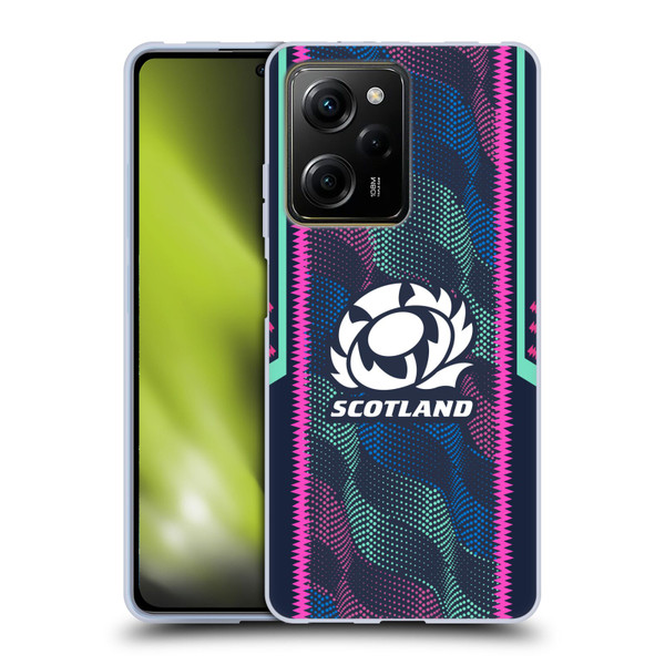 Scotland Rugby 2023/24 Crest Kit Wave Training Soft Gel Case for Xiaomi Redmi Note 12 Pro 5G
