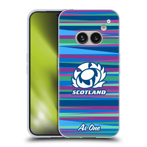 Scotland Rugby Graphics Training Pattern Soft Gel Case for Nothing Phone (2a)