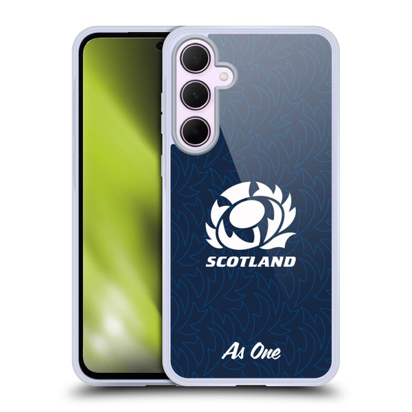Scotland Rugby Graphics Pattern Soft Gel Case for Samsung Galaxy A35 5G