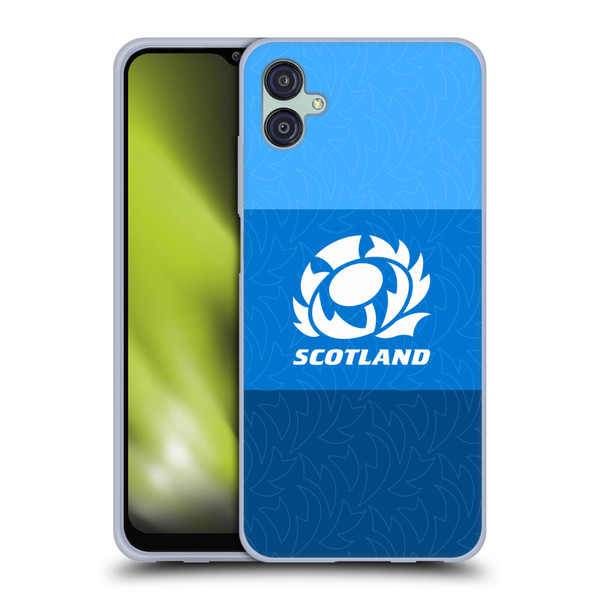 Scotland Rugby Graphics Stripes Pattern Soft Gel Case for Samsung Galaxy M04 5G / A04e