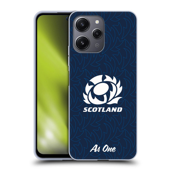 Scotland Rugby Graphics Pattern Soft Gel Case for Xiaomi Redmi 12