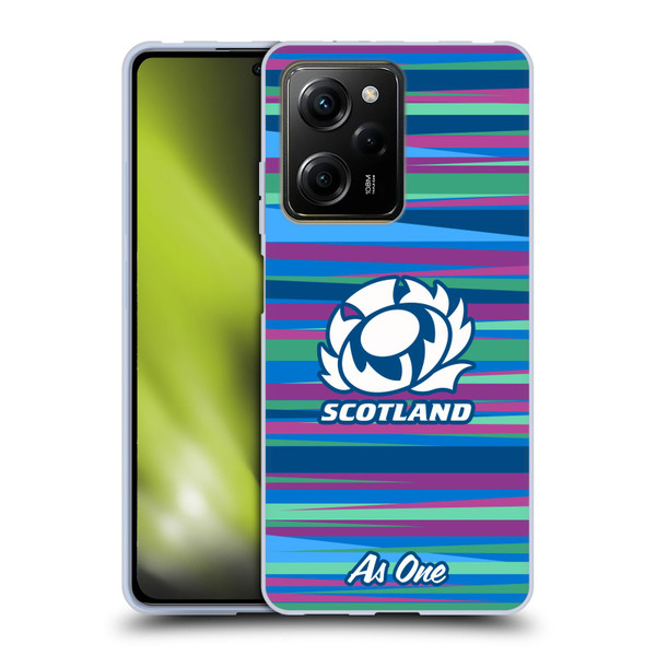 Scotland Rugby Graphics Training Pattern Soft Gel Case for Xiaomi Redmi Note 12 Pro 5G