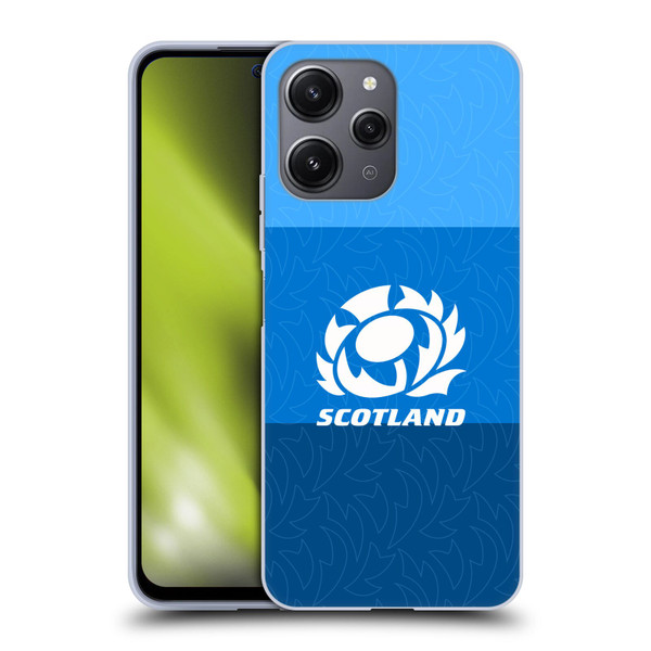 Scotland Rugby Graphics Stripes Pattern Soft Gel Case for Xiaomi Redmi 12