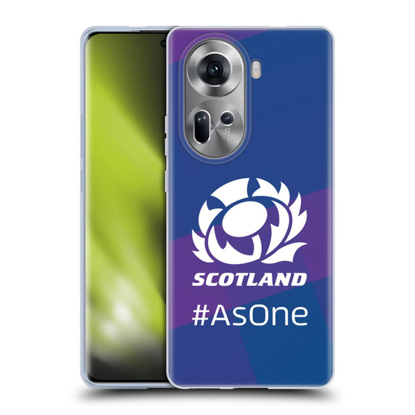 Scotland Rugby Logo 2 As One Soft Gel Case for OPPO Reno11