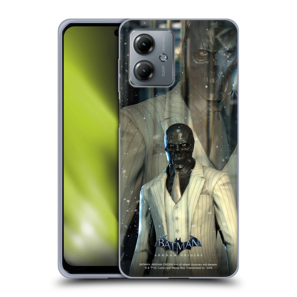 Batman Arkham Origins Characters Roman Sionis Soft Gel Case for Motorola Moto G14