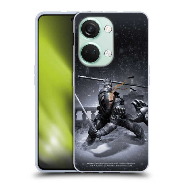 Batman Arkham Origins Key Art Deathstroke Soft Gel Case for OnePlus Nord 3 5G