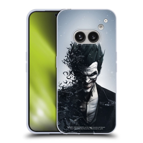 Batman Arkham Origins Key Art Joker Soft Gel Case for Nothing Phone (2a)