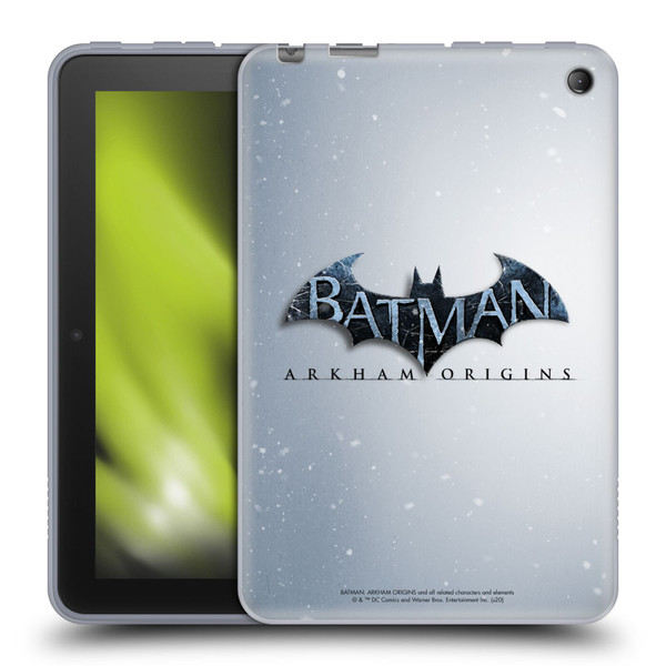 Batman Arkham Origins Key Art Logo Soft Gel Case for Amazon Fire 7 2022