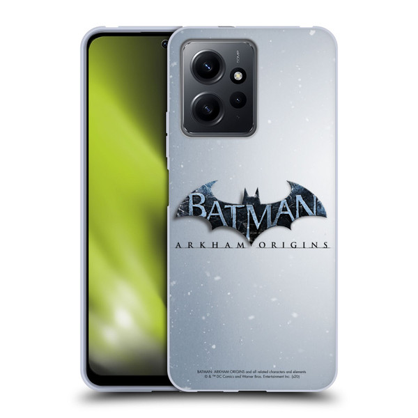 Batman Arkham Origins Key Art Logo Soft Gel Case for Xiaomi Redmi Note 12 4G