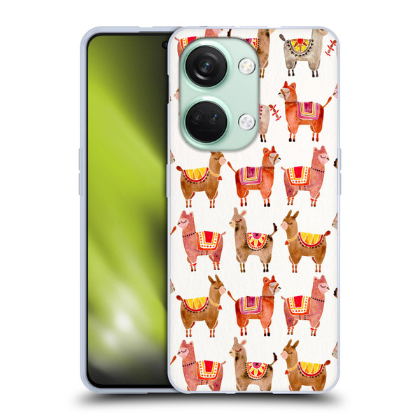 Cat Coquillette Animals Alpacas Soft Gel Case for OnePlus Nord 3 5G