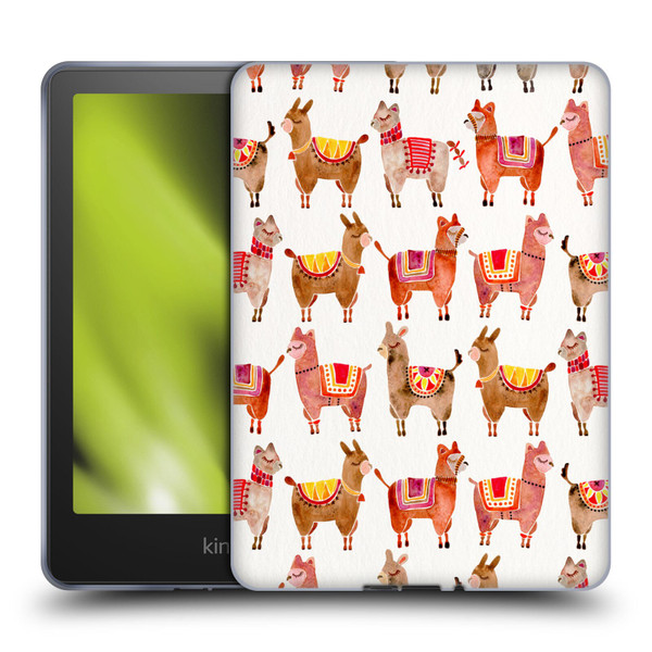 Cat Coquillette Animals Alpacas Soft Gel Case for Amazon Kindle Paperwhite 5 (2021)