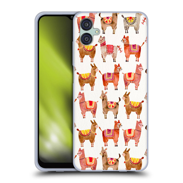 Cat Coquillette Animals Alpacas Soft Gel Case for Samsung Galaxy M04 5G / A04e
