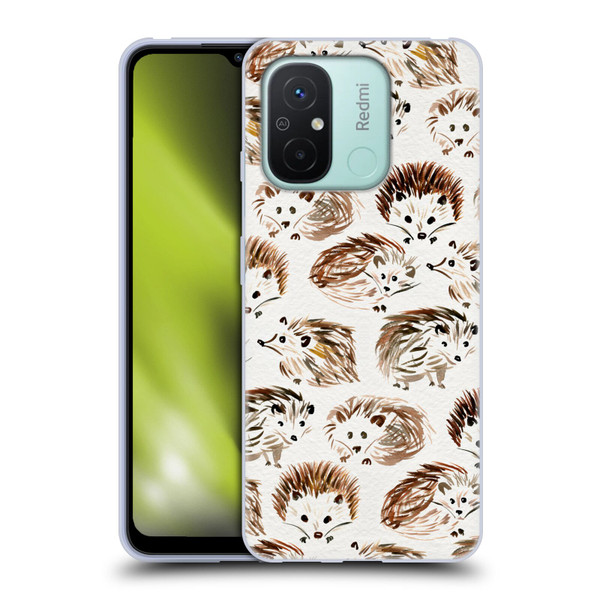 Cat Coquillette Animals Hedgehogs Soft Gel Case for Xiaomi Redmi 12C
