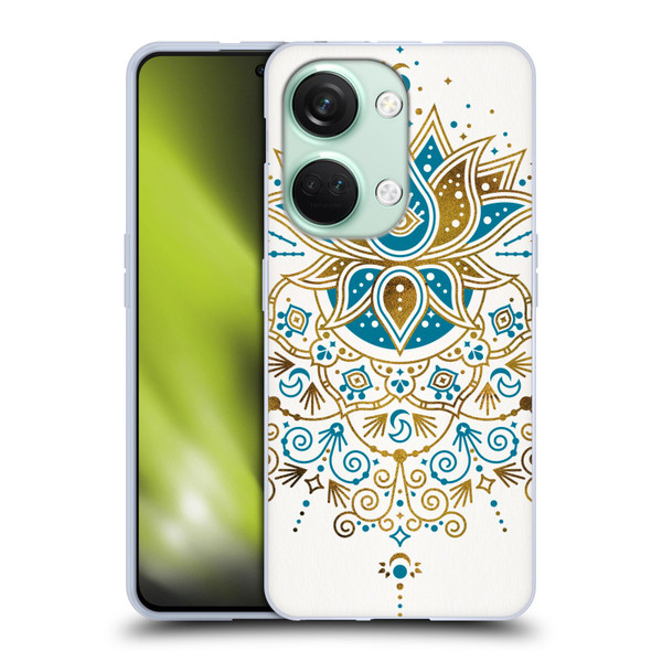 Cat Coquillette Patterns 6 Lotus Bloom Mandala 4 Soft Gel Case for OnePlus Nord 3 5G