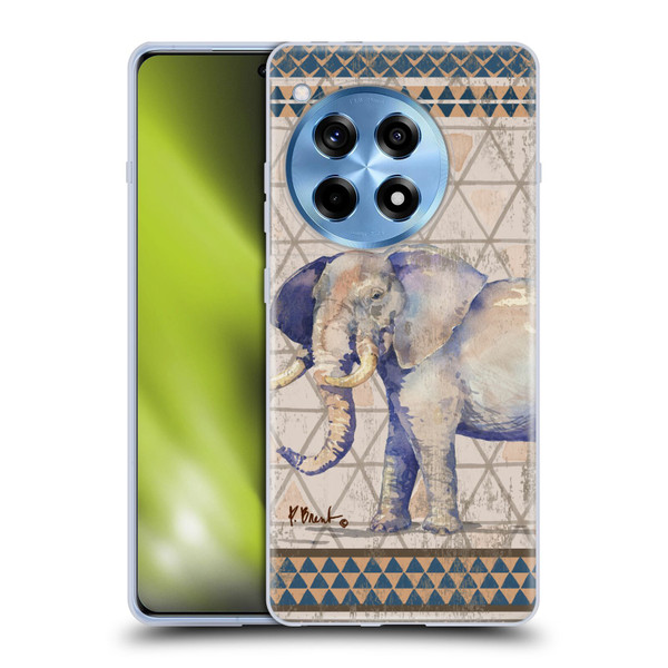Paul Brent Animals Tribal Elephant Soft Gel Case for OnePlus 12R