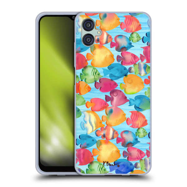 Paul Brent Coastal Tropical Fish School Soft Gel Case for Samsung Galaxy M04 5G / A04e