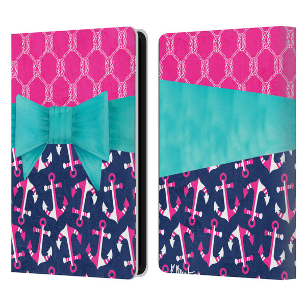 Paul Brent Nautical Bow Leather Book Wallet Case Cover For Amazon Kindle Paperwhite 5 (2021)