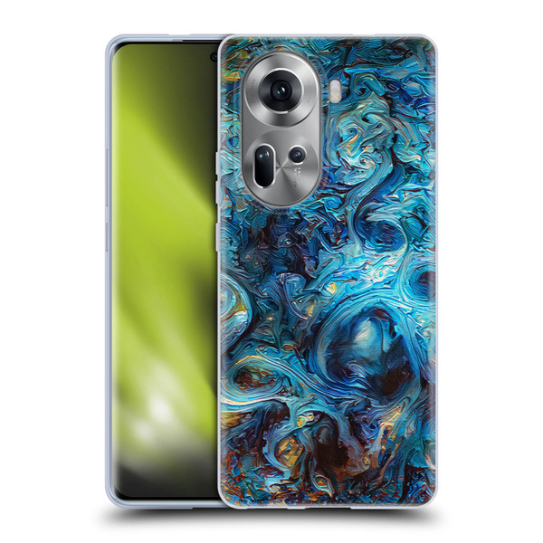 Cosmo18 Jupiter Fantasy Blue Soft Gel Case for OPPO Reno11