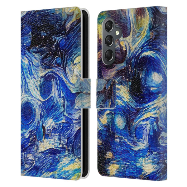 Cosmo18 Jupiter Fantasy Starry Leather Book Wallet Case Cover For Samsung Galaxy A25 5G