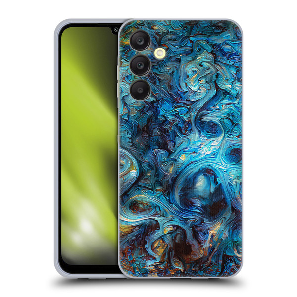 Cosmo18 Jupiter Fantasy Blue Soft Gel Case for Samsung Galaxy A25 5G
