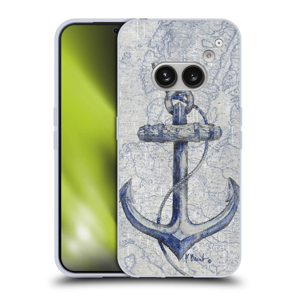 Paul Brent Nautical Vintage Anchor Soft Gel Case for Nothing Phone (2a)