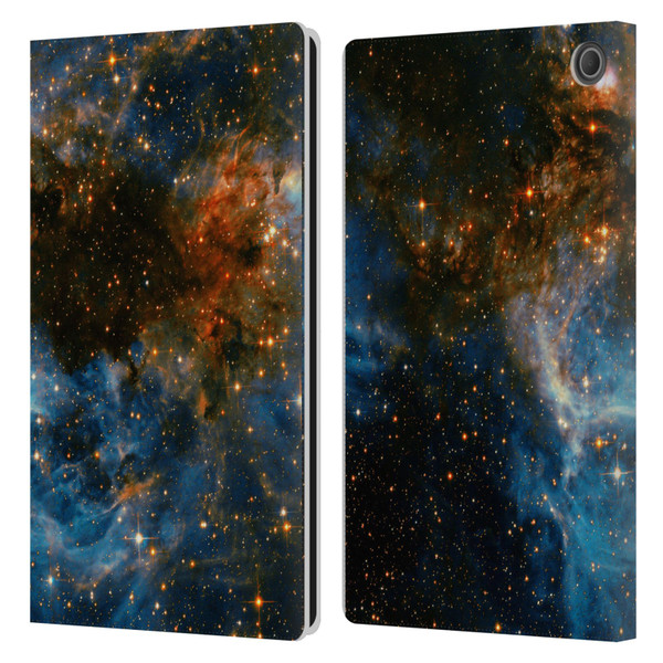 Cosmo18 Space 2 Galaxy Leather Book Wallet Case Cover For Amazon Fire Max 11 2023