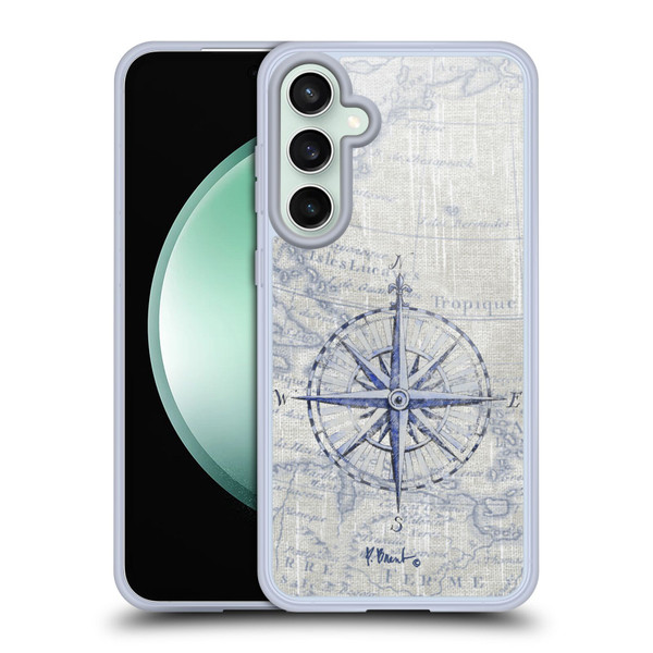 Paul Brent Nautical Vintage Compass Soft Gel Case for Samsung Galaxy S23 FE 5G