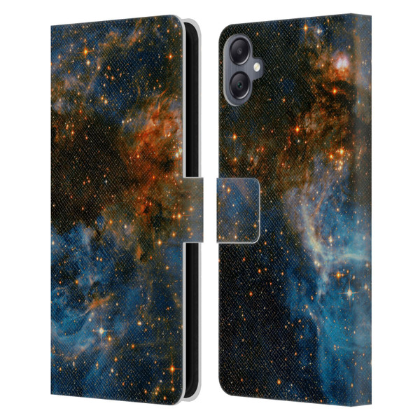 Cosmo18 Space 2 Galaxy Leather Book Wallet Case Cover For Samsung Galaxy A05
