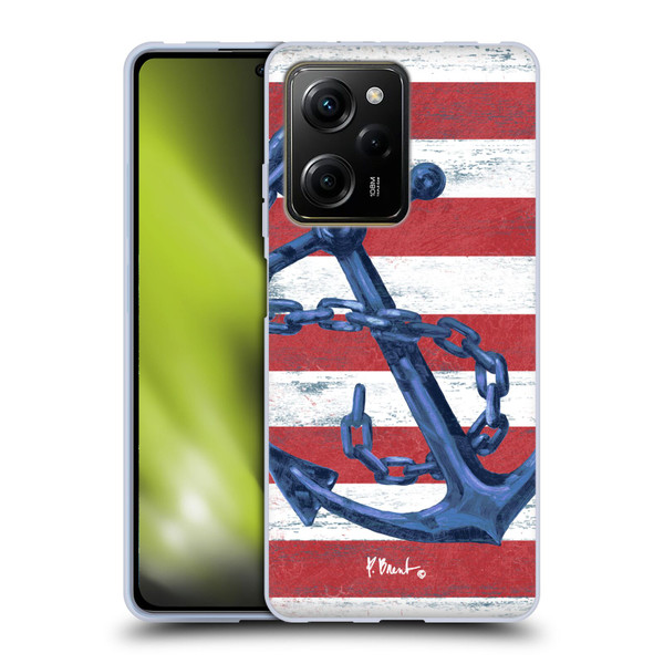 Paul Brent Nautical Westerly Anchor Soft Gel Case for Xiaomi Redmi Note 12 Pro 5G