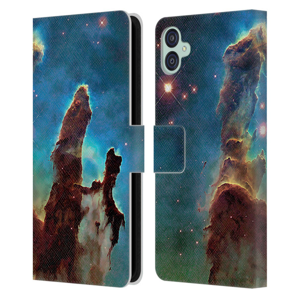 Cosmo18 Space 2 Nebula's Pillars Leather Book Wallet Case Cover For Samsung Galaxy M04 5G / A04e
