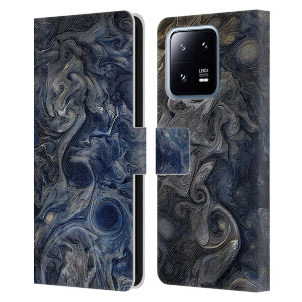 Cosmo18 Space 2 Blues Leather Book Wallet Case Cover For Xiaomi 13 Pro 5G