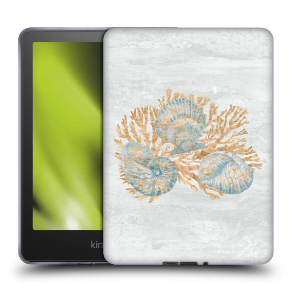 Paul Brent Sea Creatures Shells Soft Gel Case for Amazon Kindle Paperwhite 5 (2021)