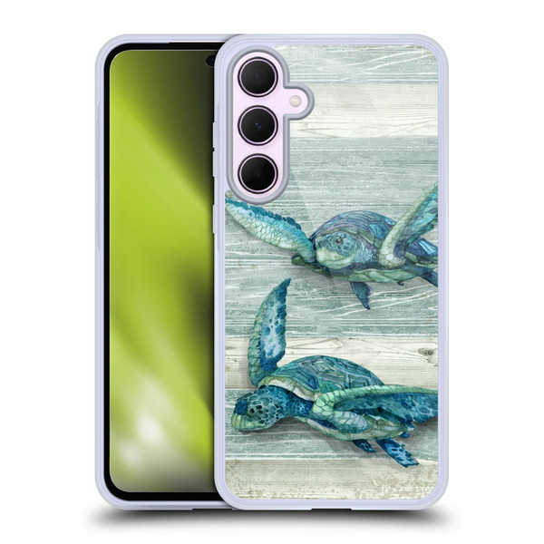 Paul Brent Sea Creatures Turtle Soft Gel Case for Samsung Galaxy A35 5G