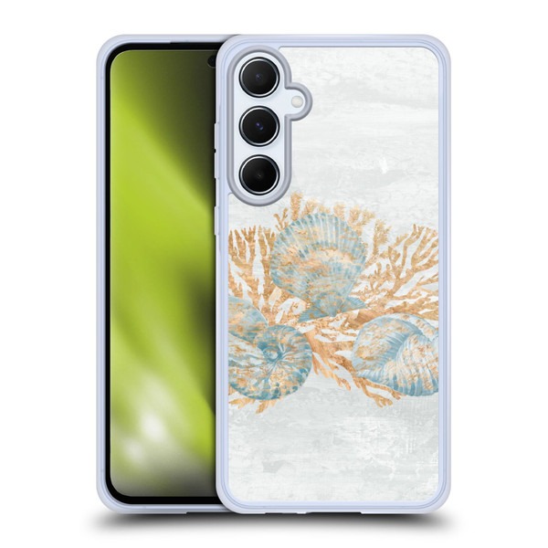 Paul Brent Sea Creatures Shells Soft Gel Case for Samsung Galaxy A55 5G